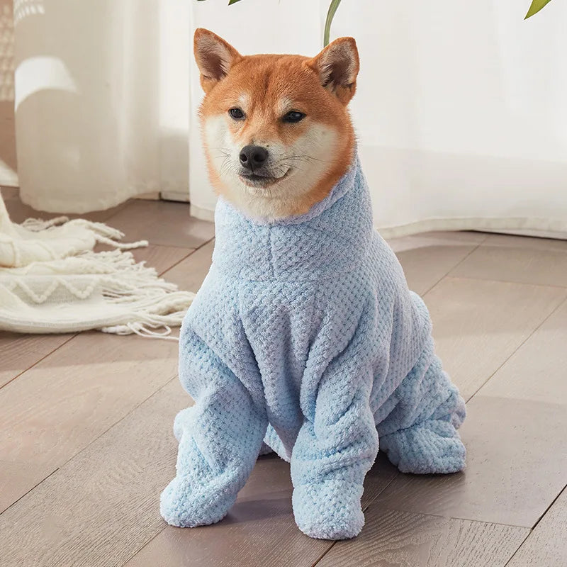 Animali domestici Articoli da bagno Cappotto per asciugare il cane Accappatoio Asciugamano assorbente Morbido Asciugamano da bagno per animali domestici Vestiti per cuccioli Cani Gatti Cappotto Forniture per animali domestici
