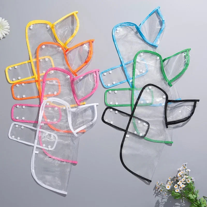 Impermeabile per cuccioli Giacca antipioggia impermeabile per animali domestici per cani di piccola taglia media Gatti Tuta Chihuahua Teddy Pug con cappuccio Poncho antipioggia Abbigliamento antipioggia