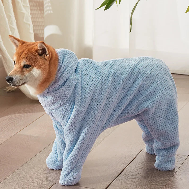 Animali domestici Articoli da bagno Cappotto per asciugare il cane Accappatoio Asciugamano assorbente Morbido Asciugamano da bagno per animali domestici Vestiti per cuccioli Cani Gatti Cappotto Forniture per animali domestici